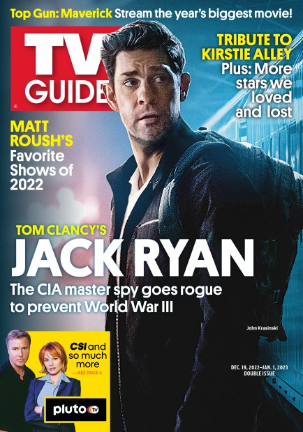 TV Guide cover - John Krasinski - December 19, 2022