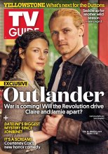 TV Guide cover - Caitriona Balfe, Sam Heughan - February 28, 2022