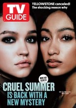 TV Guide cover - Sadie Stanley, Lexi Underwood - May 22, 2023