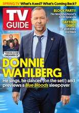 TV Guide cover - Will Estes, Bridget Moynihan, Tom Selleck, Donnie Wahlberg - April 10, 2023