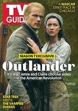 TV Guide cover - Caitríona Balfe, Sam Heughan - June 12, 2023