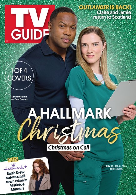 TV Guide cover - Ser'Darius Blain, Sara Canning - November 18, 2024