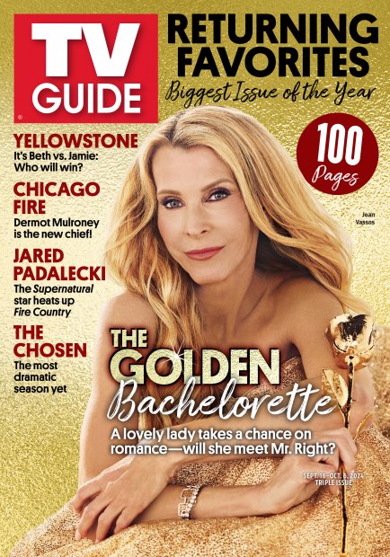 TV Guide cover - Joan Vassos - September 16, 2024