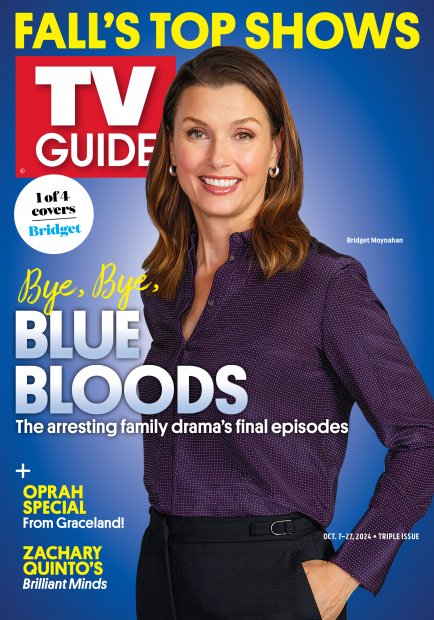 TV Guide cover - Bridget Moynahan - October 7, 2024