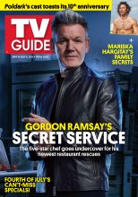 TV Guide cover - Gordon Ramsay, Aidan Turner - June 16, 2025