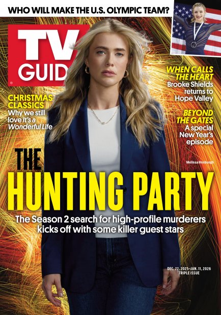 TV Guide cover - Amber Glenn, Melissa Roxburgh - December 22, 2025