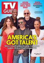 TV Guide cover - Mel B, Simon Cowell, Terry Crews, Howie Mandel, Sofía Vergara - May 26, 2025