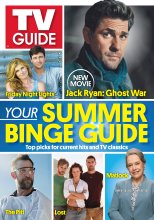 TV Guide cover - Kathy Bates, Connie Britton, Kyle Chandler, Matthew Fox, John Krasinski, Evangeline Lilly, Dominic Monaghan, Noah Wyle - June 8, 2026