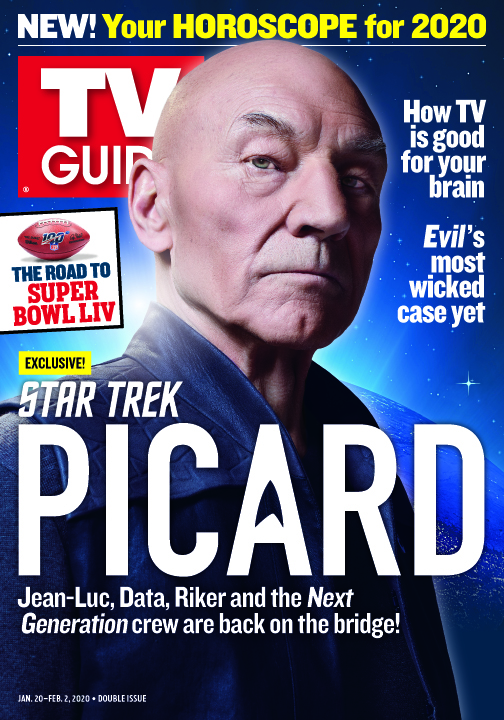 TV Guide Cover - Star Trek: Picard - January 20, 2020