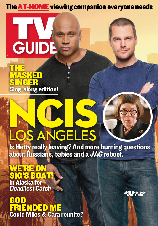 TV Guide Cover - NCIS: Los Angeles - April 13, 2020