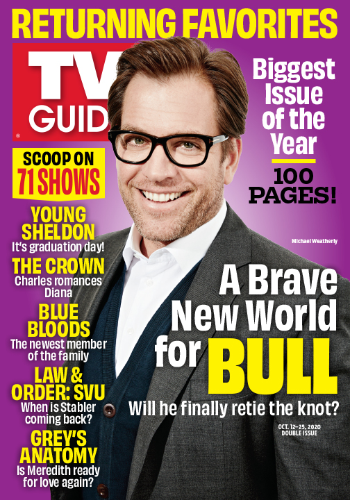 TV Guide - Bull Cover - October 12, 2020