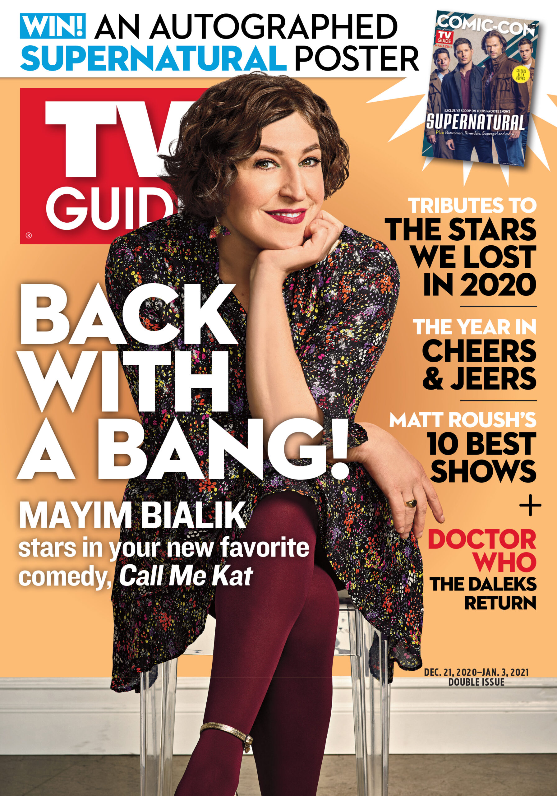 TV Guide - Call Me Kat Cover - December 21, 2020