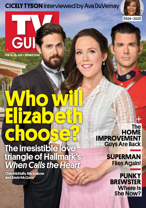 TV Guide - When Calls the Heart Cover - February 15, 2021