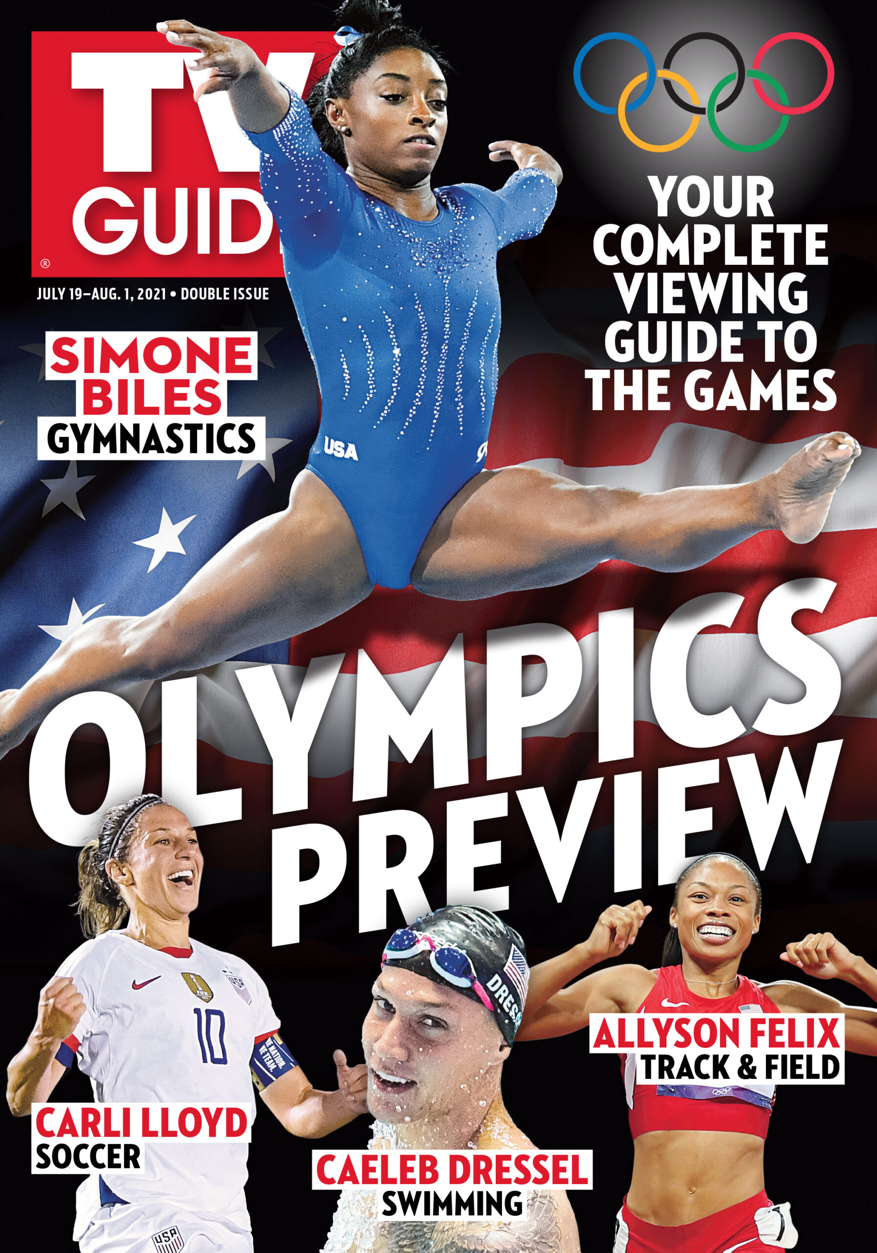 TV Guide - Cover Olympics Preview - July 15, 2021