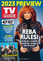 2023 PREVIEW; TV Guide; 47 SNEAK PEEKS, WOLF PACK: Sarah Michelle Gellar battles monsters again!; PICARD: Patrick Stewart on the 'Next Gen' reunion; NCIS CROSSOVER: All three shows together at last!; REBA RULES! From 'Big Sky' baddie to firecracker judge in 'The Hammer'