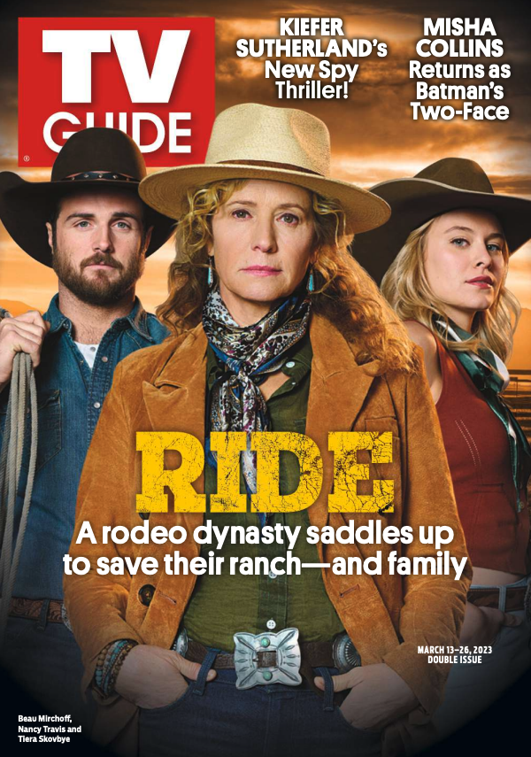 Kiefer Sutherland's New Spy Thriller!; Misha Collians Returns as Batman's Two-Face; RIDE: A rodeo dynasty saddles up to save their ranch--and family