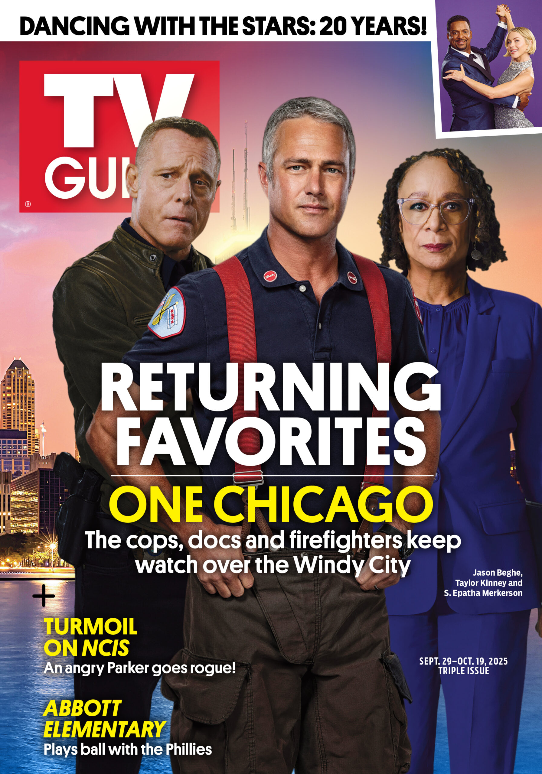RETURNING FAVORITES; ONE CHICAGO: THE COPS, DOCS, AND FIREFIGHTERS KEEP WATCH OVER THE WINDY CITY; DANCING WITH THE STARS 20 YEARS!; TURMOIL ON NCIS: AN ANGRY PARKER GOES ROGUE; ABBOTT ELEMENTARY: PLAYS BALL WITH THE PHILLIES