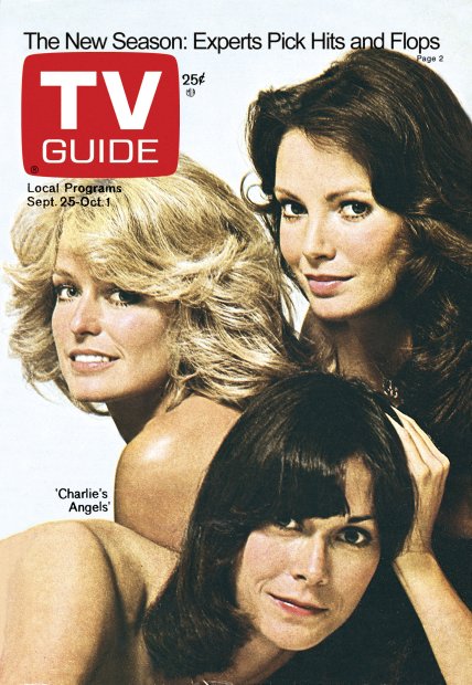 Farrah Fawcett on the cover of TV Guide Magazine, 1976