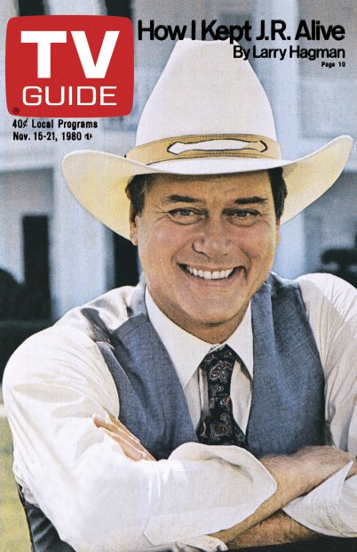 Dallas on the cover of TV Guide Magazine, 1980