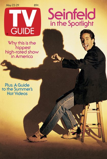 Seinfeld on the cover of TV Guide Magazine, 1992