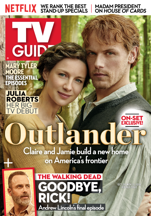 ‘Outlander’ On-Set Exclusive: Claire and Jamie Build a New Home on America’s Frontier